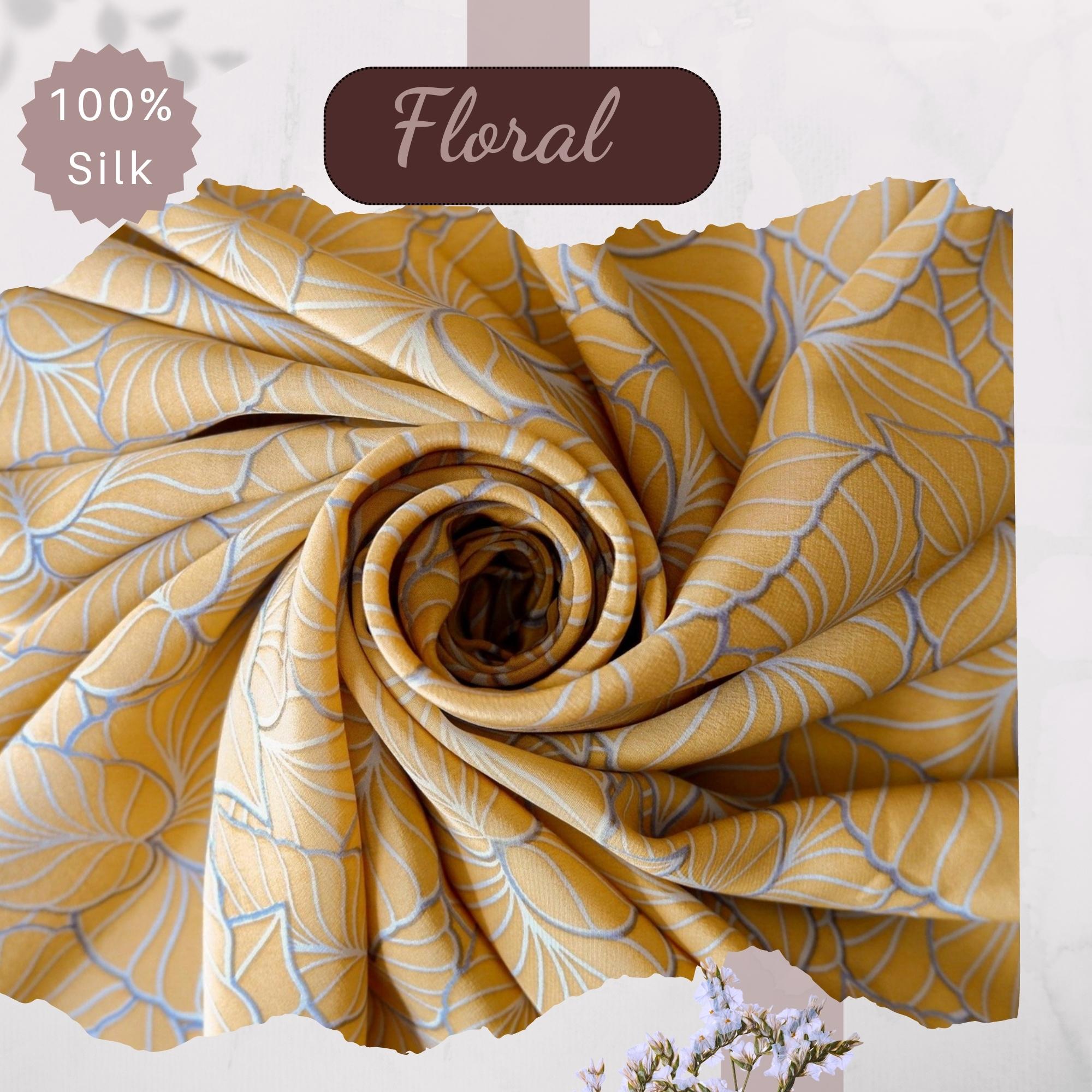 floral silk fabric for dresses Manufacturers Wholesale Reliable Quality Floral 100% Polyester Print Silk  Satin Stretch Textile Material Fabric for Dress - Satin Fabric and Clothing  Fabric price