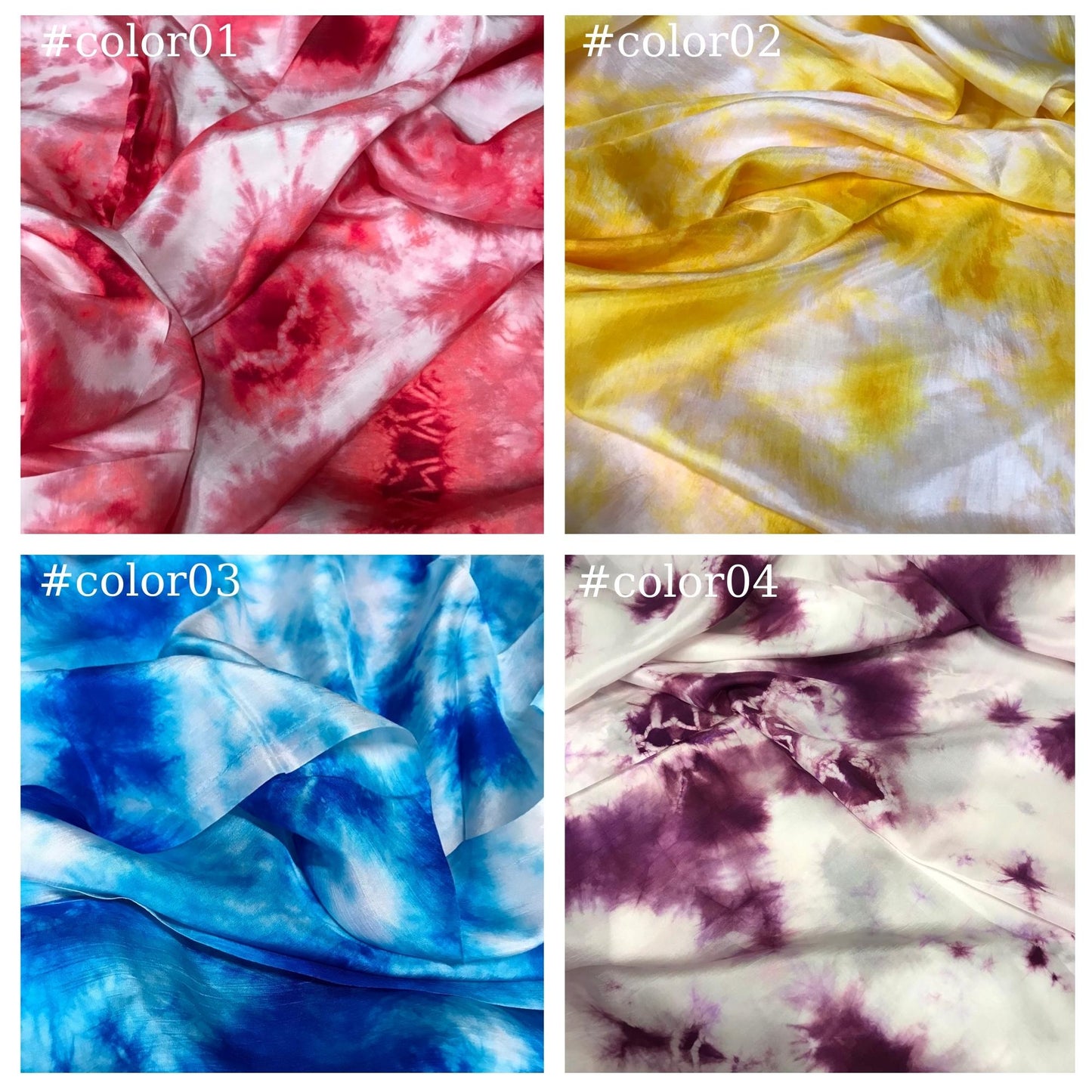 100% Mulberry Silk Habotai fabric by the yard - Red, yellow, blue silk habotai - Lining Fabric for Skirt, Scarf - Silk for clothes - Gift for her ā Lining silk fabric