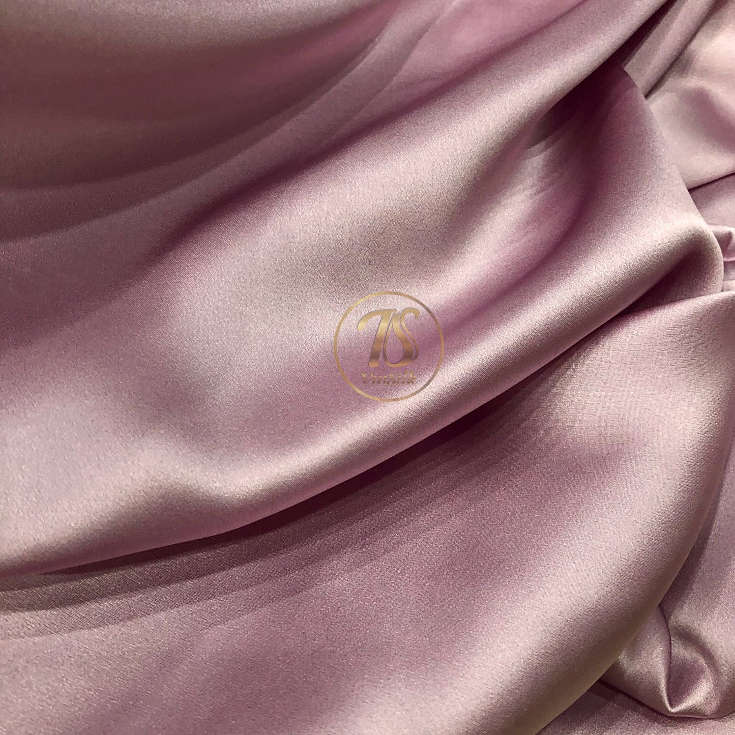 100% PURE MULBERRY SILK fabric by the yard β Satin silk fabric - Pink silk fabric β 19mm - Organic fiber - Wedding dress - Gift for women - Personalized gift