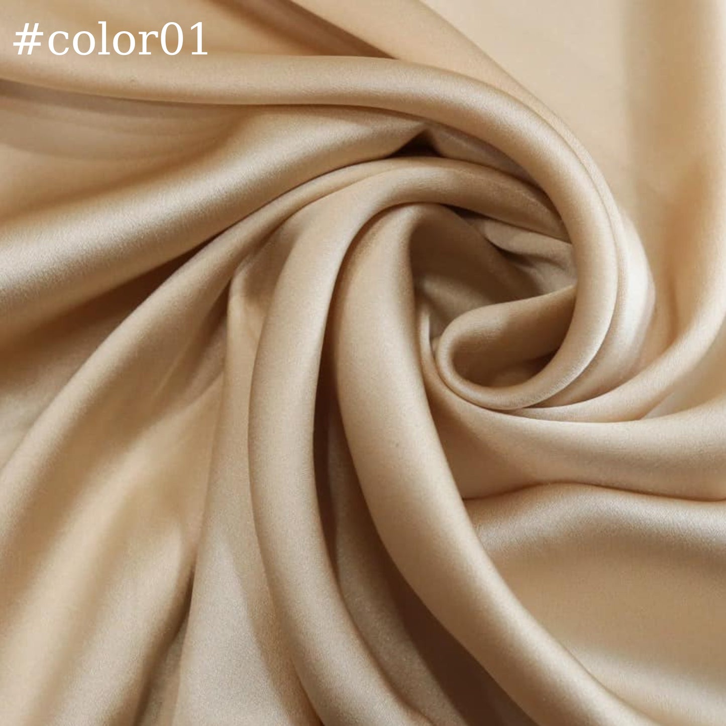 100% PURE MULBERRY SILK fabric by the yard β Satin silk fabric β 19mm - Red, Orange, Gray silk - Gift for women - Silk apparel fabric