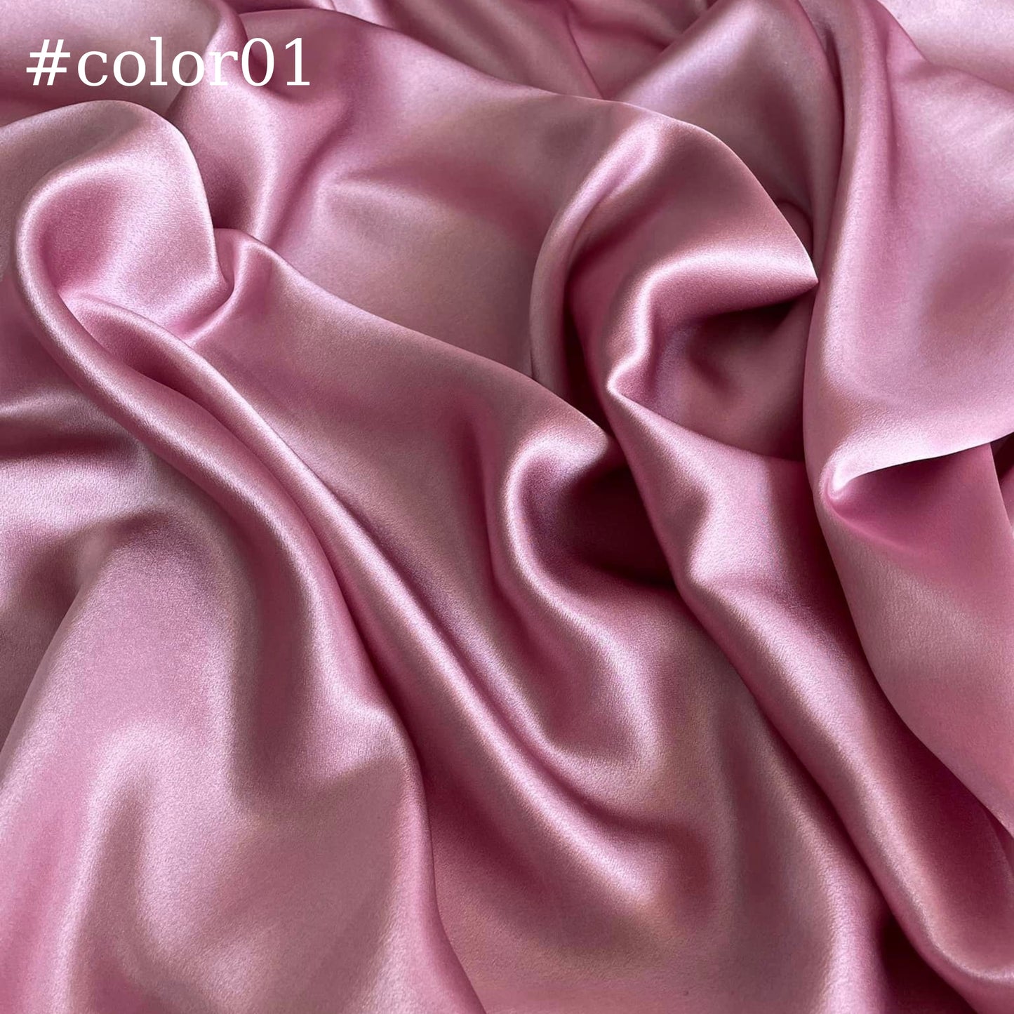 100% PURE MULBERRY SILK fabric by the yard β Satin silk fabric β 19mm - Organic fiber - Silk apparel fabric - Gift for women