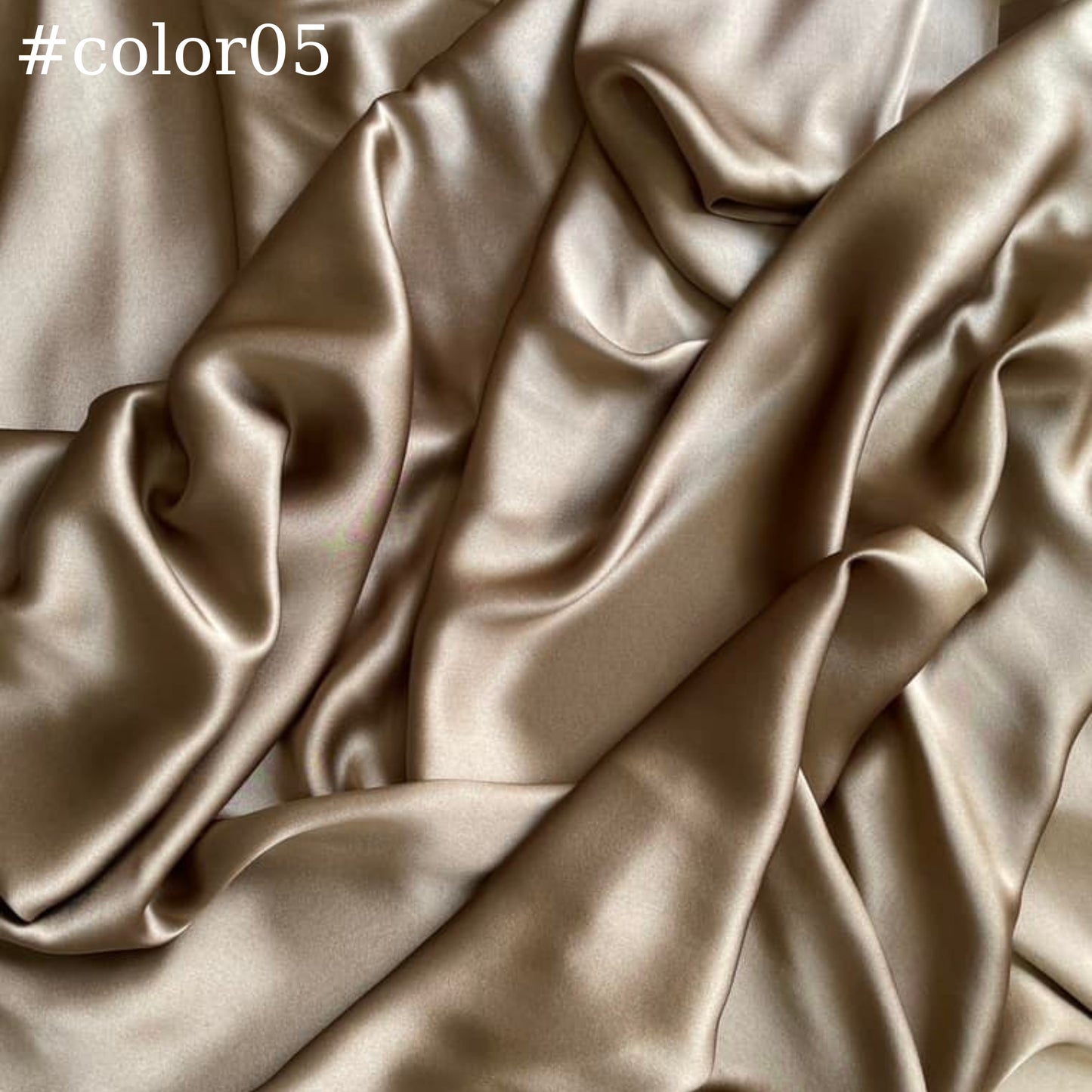 100% PURE MULBERRY SILK fabric by the yard β Satin silk fabric β 19mm - Organic fiber - Silk apparel fabric - Gift for women
