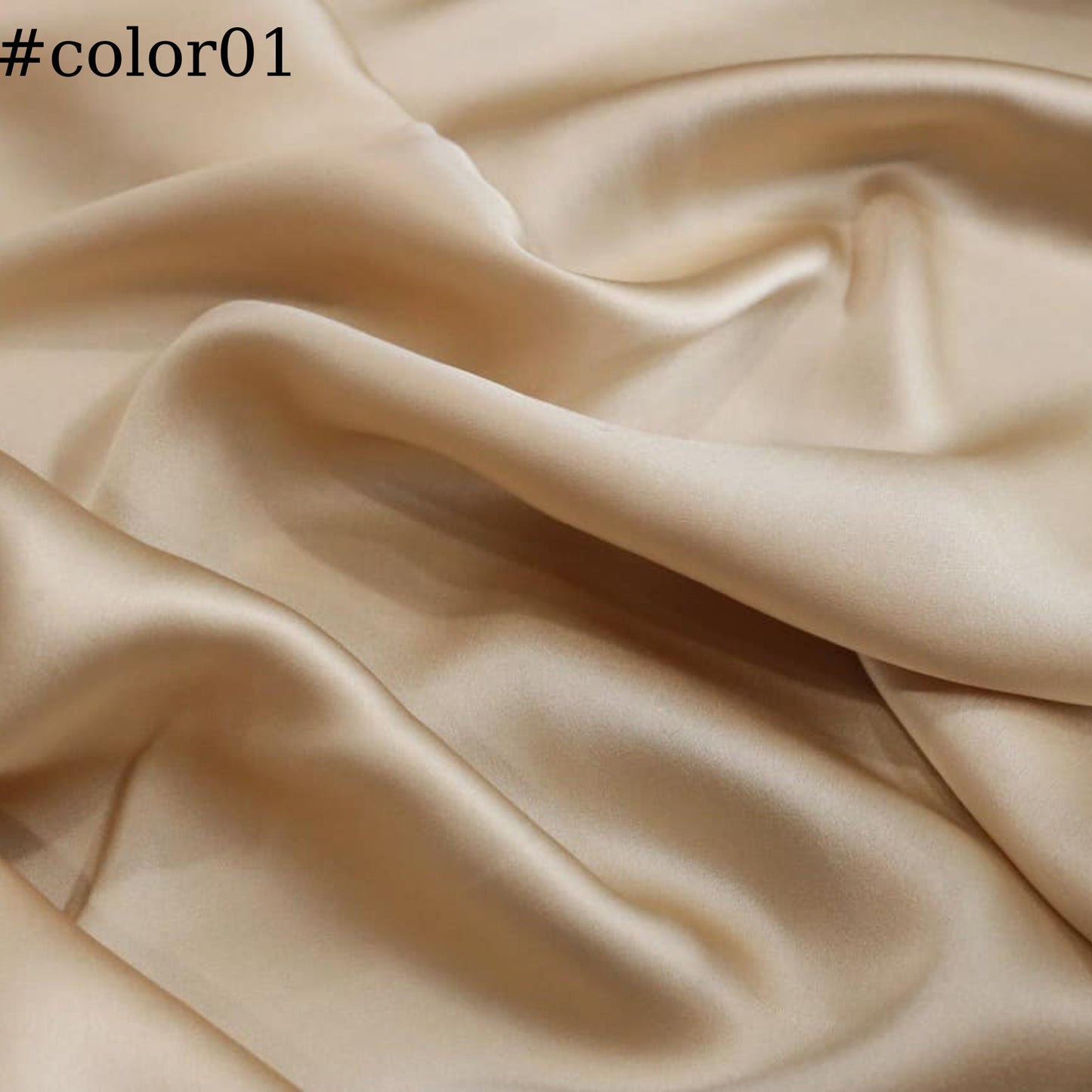 100% PURE MULBERRY SILK fabric by the yard β Satin silk fabric β 19mm - Organic fiber - Making dress - Gift for women - Silk apparel fabric