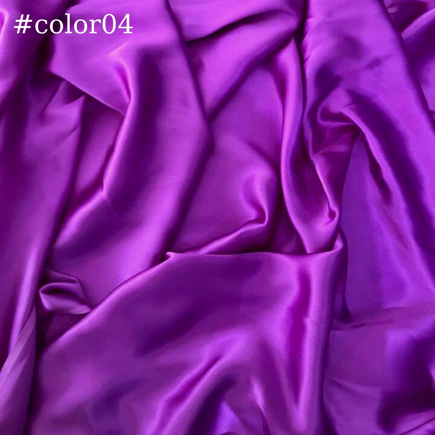 100% PURE MULBERRY SILK fabric by the yard β Satin silk fabric β 19mm - Organic fiber - Gift for women - Solid color satin