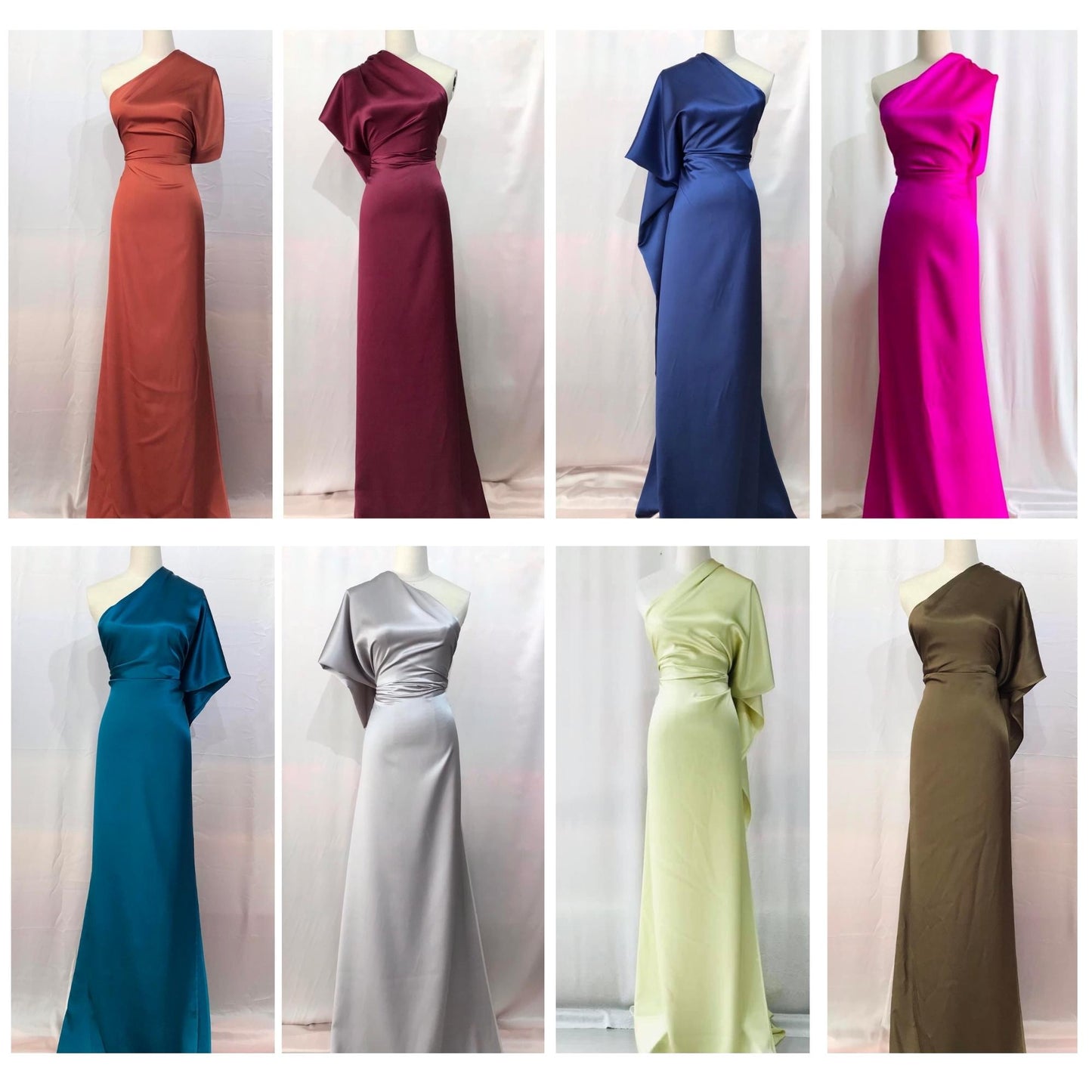100% PURE MULBERRY SILK fabric by the yard β Satin silk fabric β 19mm - Organic fiber - Wedding dress - Gift for women - Sewing clothes