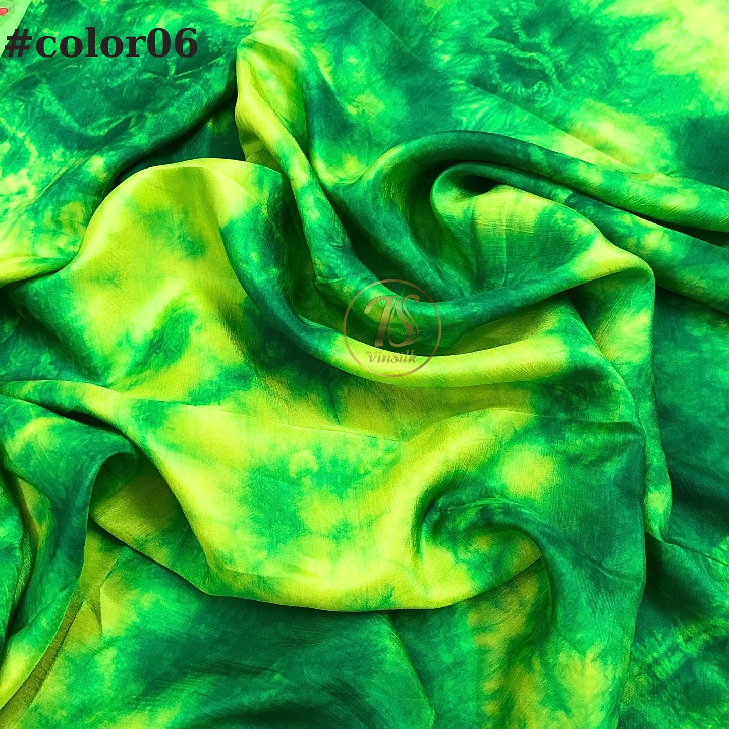 100% Mulberry Silk fabric by the yard - Habotai silk - Tie dye silk fabric - Fabric for Skirt, Scarf - Silk for clothes - Gift for women