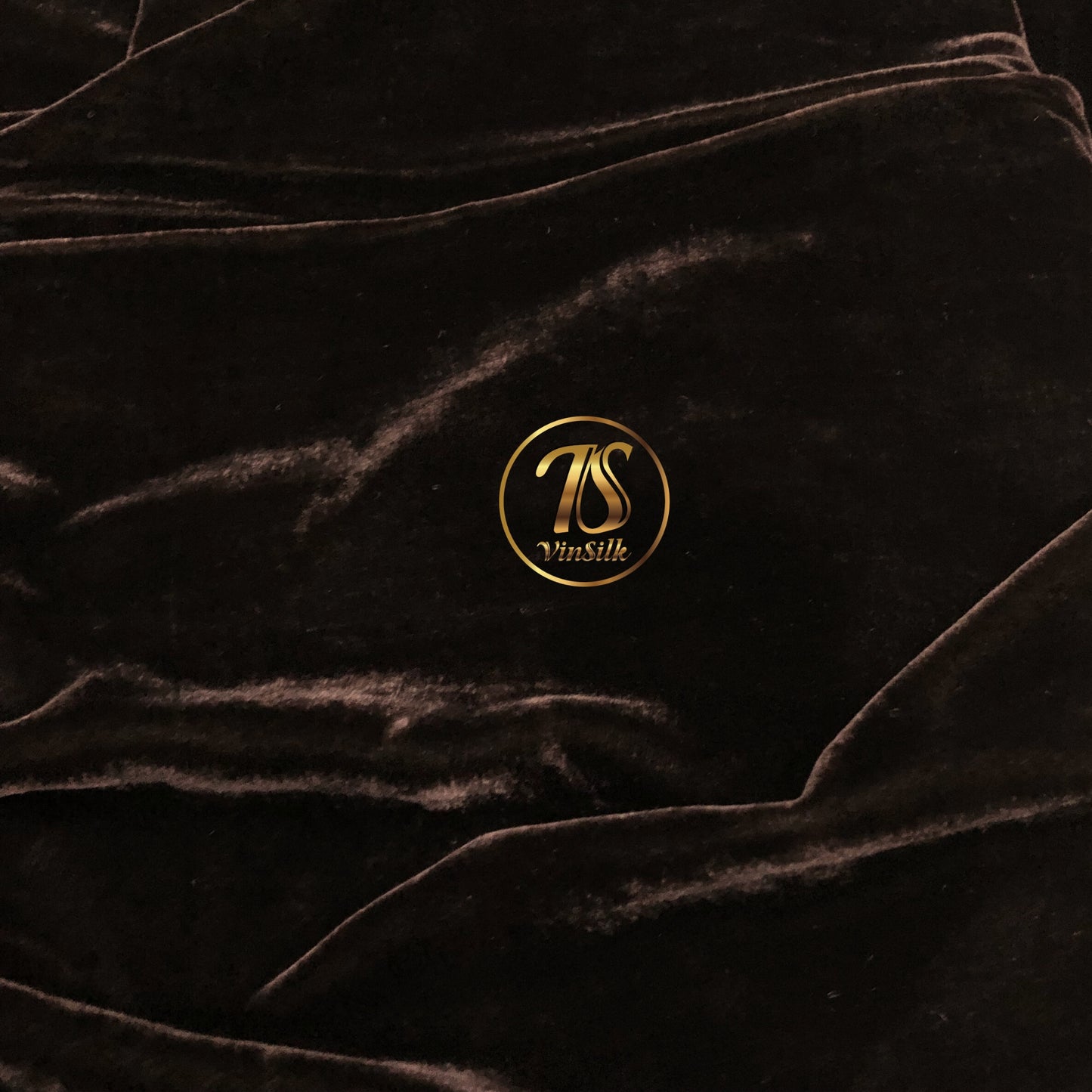 100% MULBERRY SILK VELVET fabric by the yard - Luxury Silk Velvet for Dress, Skirt, High End Garment - Brown velvet - Silk for clothes - Dress making