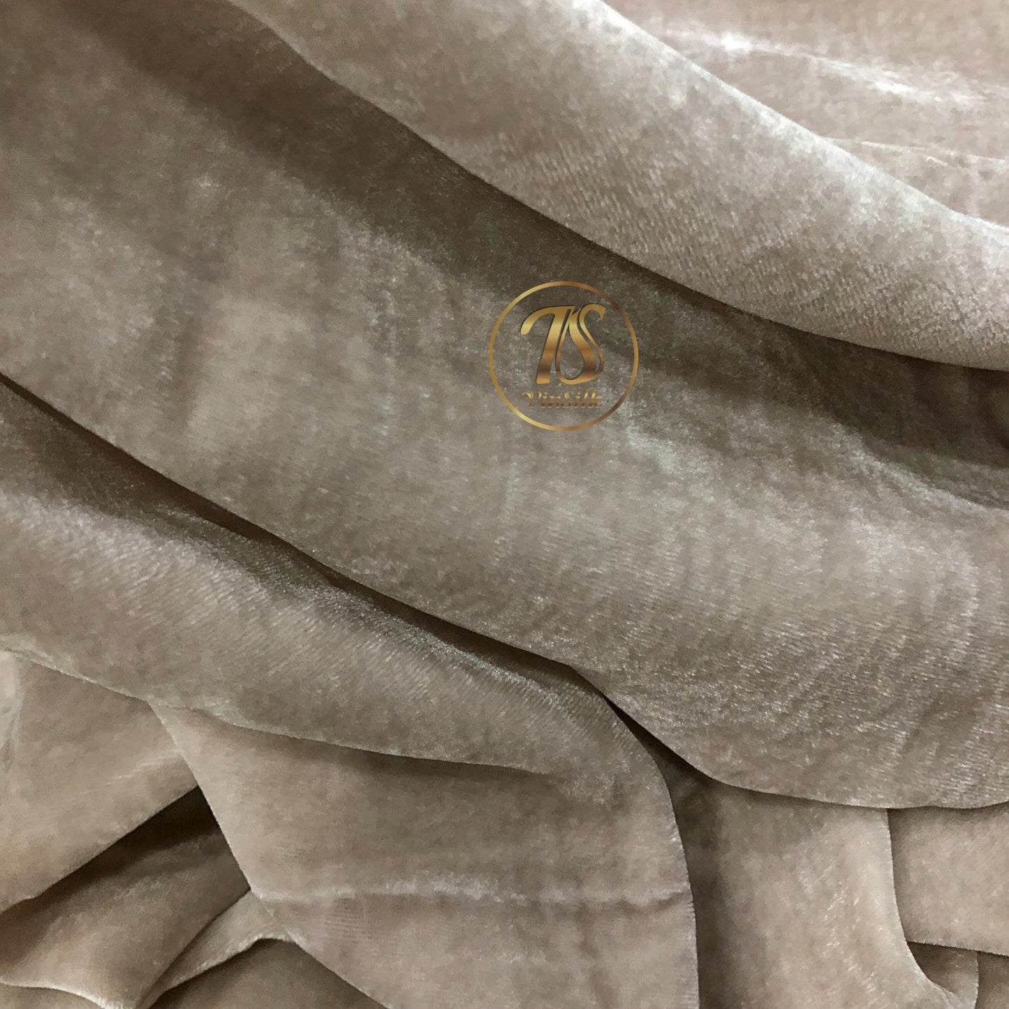 100% MULBERRY SILK VELVET fabric by the yard - Luxury Silk Velvet for Dress, Skirt, High End Garment - Gray silk velvet - Silk apparel fabric - Gift for her