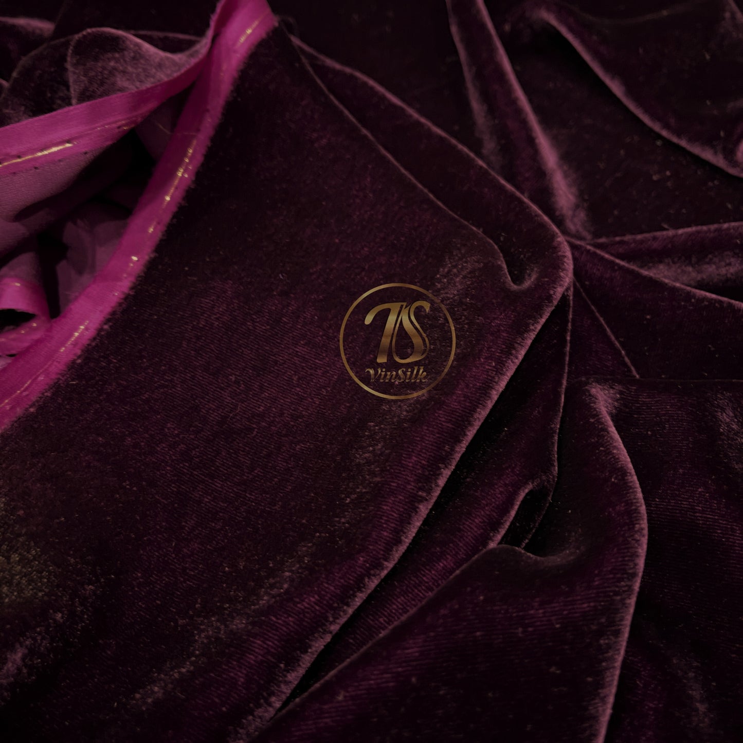 100% MULBERRY SILK VELVET fabric by the yard - Luxury Silk Velvet for Dress, Skirt, High End Garment - Silk apparel fabric