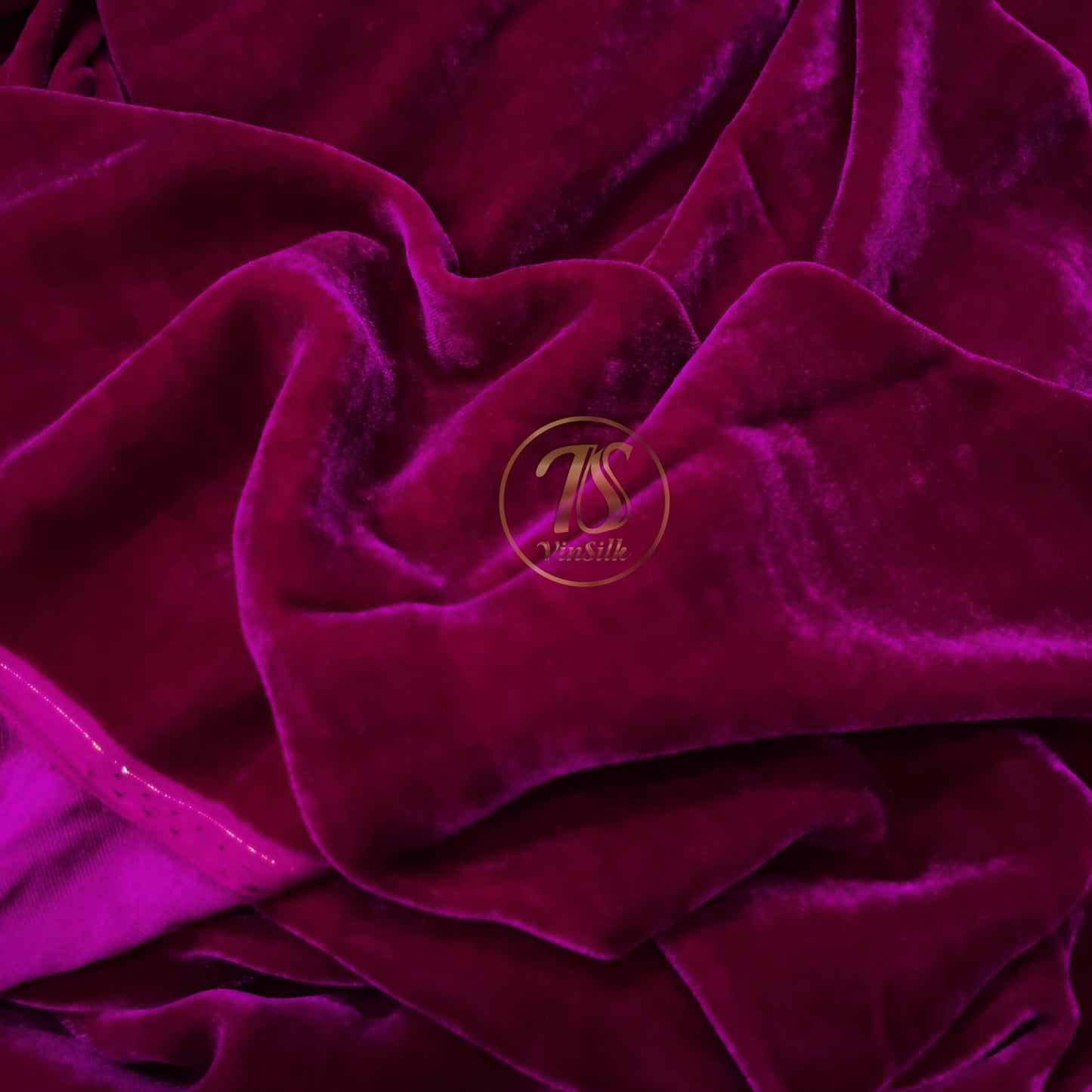 100% Pure Mulberry Silk Velvet Fabric - Luxury Silk Velvet - Silk for sewing