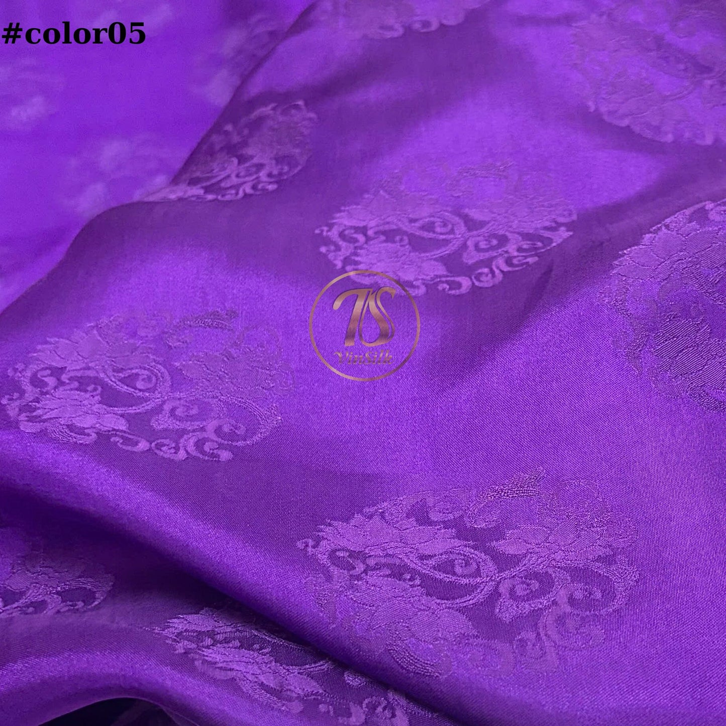 FLORAL MULBERRY SILK fabric by the yard - Handmade fabric β Dress making β Silk for sewing - Gift for women - Fabric silk