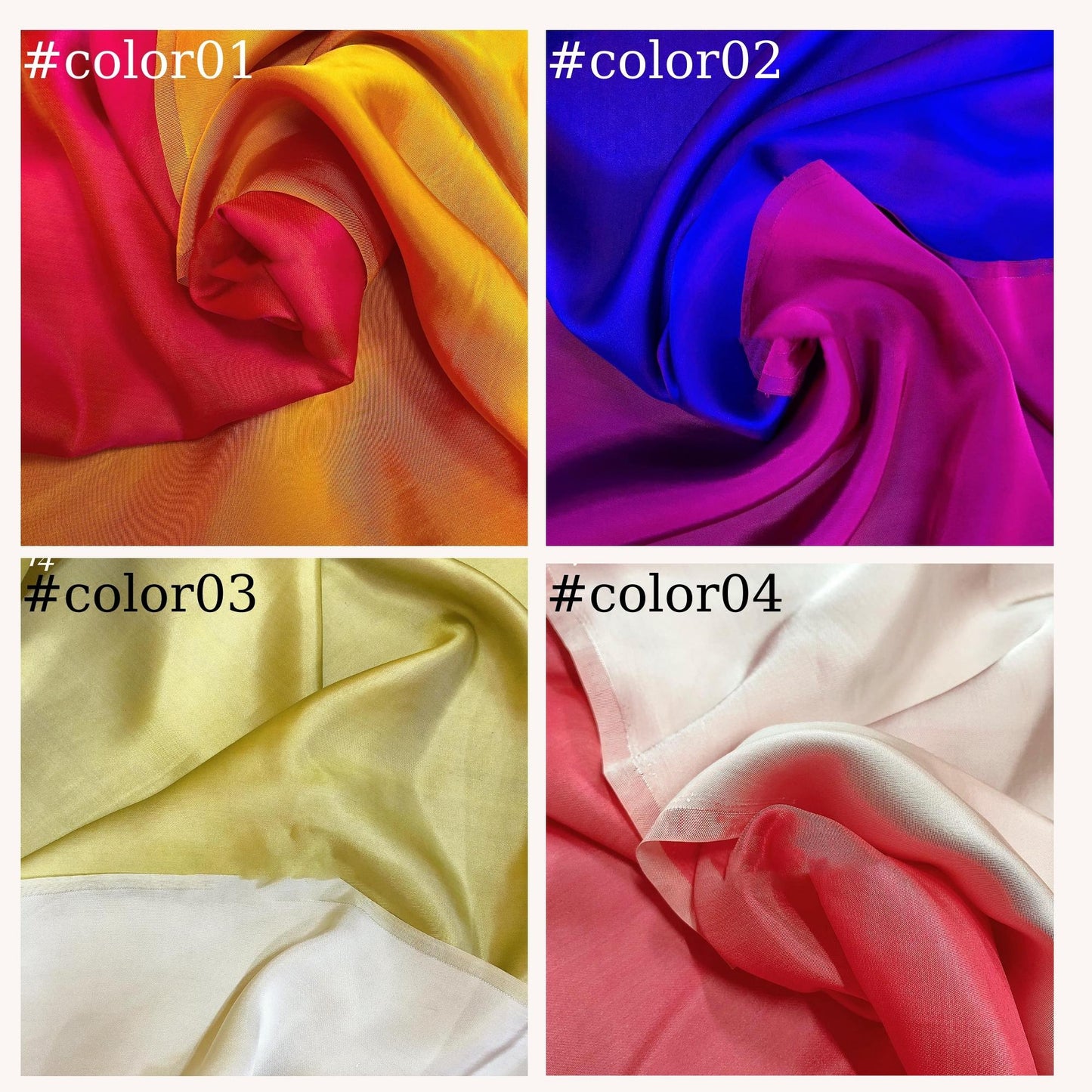 PURE MULBERRY SILK fabric by the yard β Satin silk fabric β 19mm - Organic fiber - Dress making - Gift for women - Silk apparel fabric