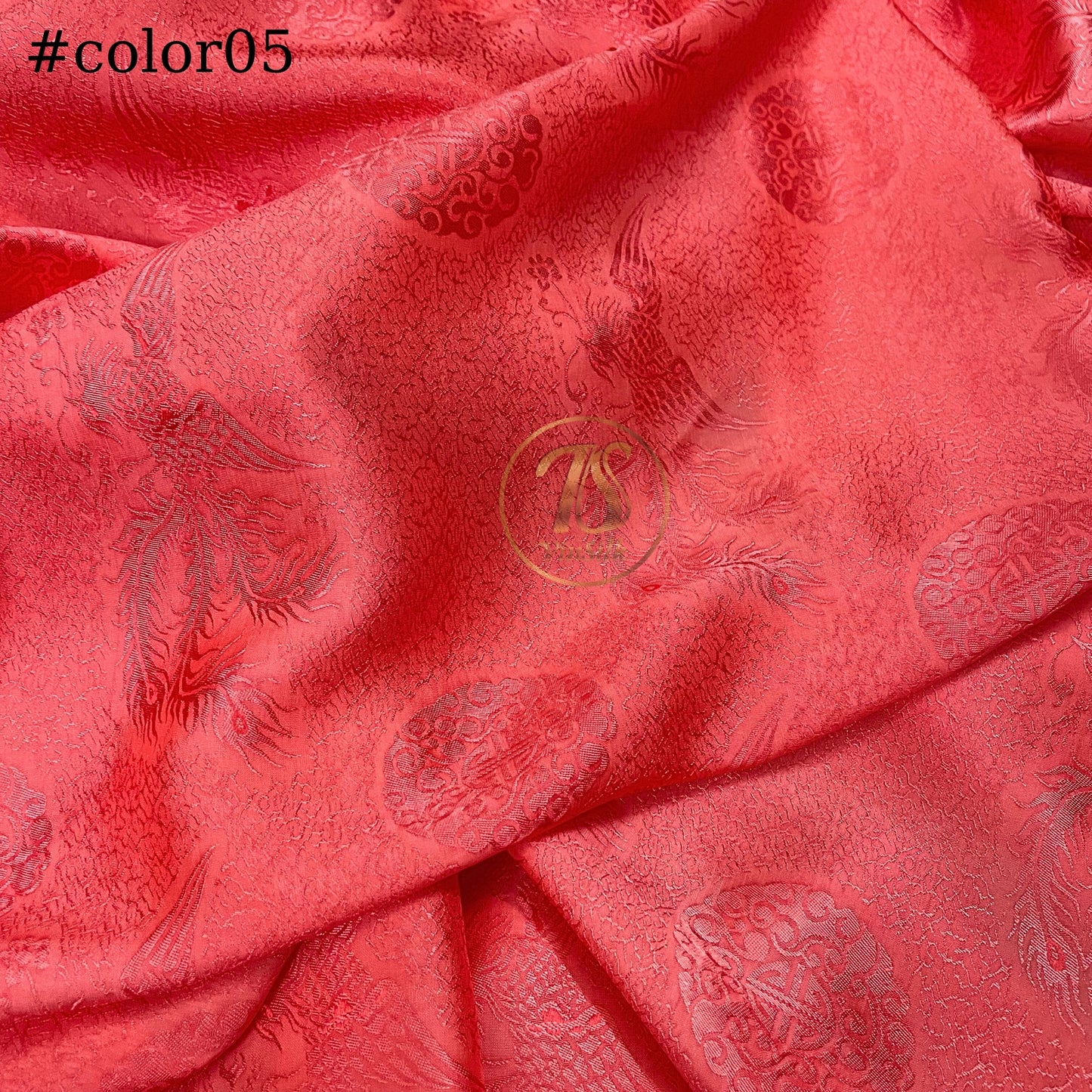 PATTERN MULBERRY SILK fabric by the yard - Handmade silk fabric β Dress making β Silk for sewing - Gift for her