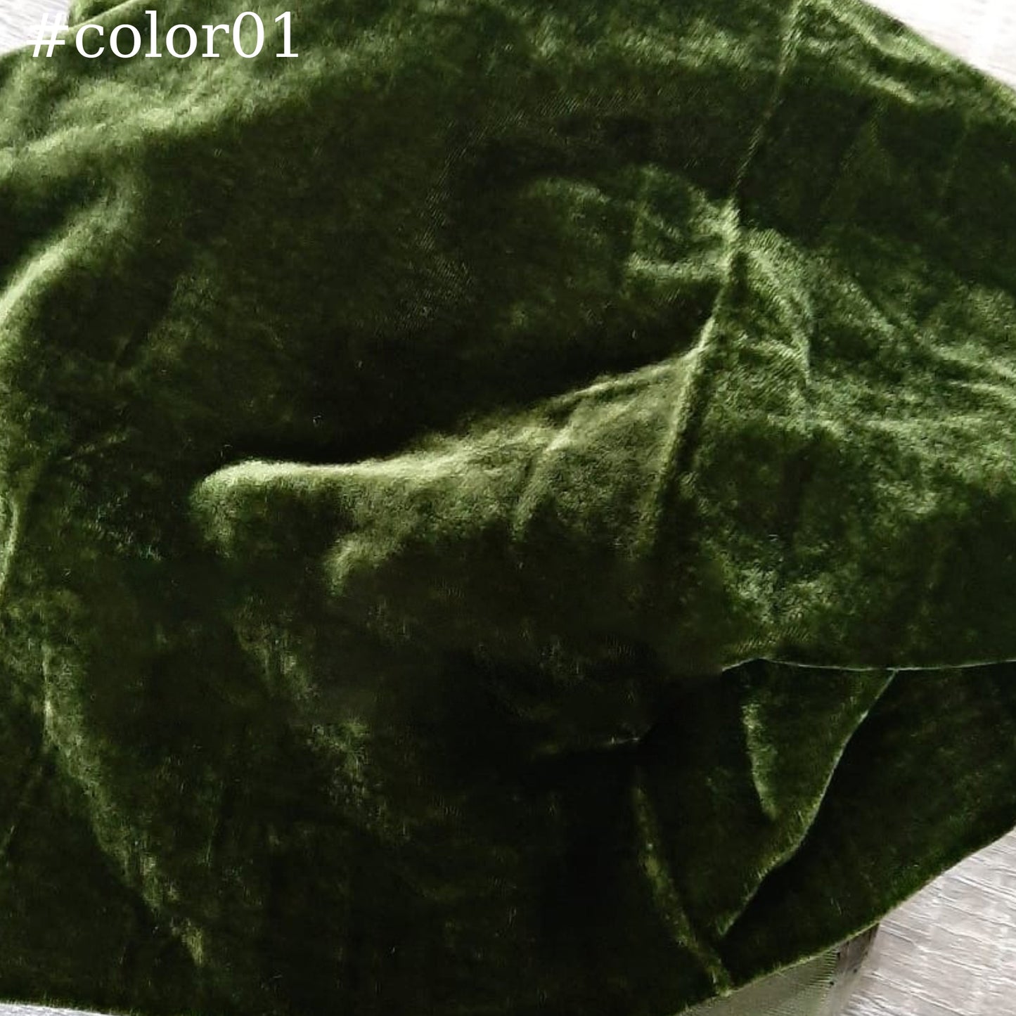 100% MULBERRY SILK VELVET fabric by the yard - Blue and green silk velvet - Luxury silk velvet for Dress, Skirt, High End Garment - Silk apparel fabric