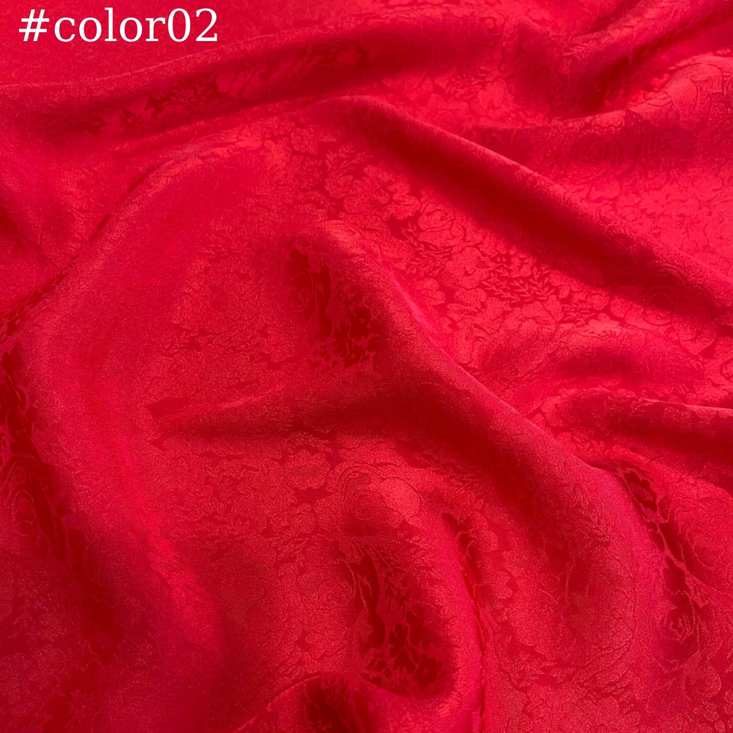 100% PURE MULBERRY SILK fabric by the yard – Floral silk - Jacquard fabric – Dress making – Silk for sewing - Gift for women