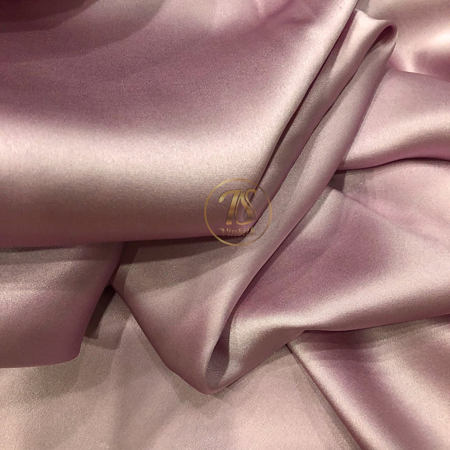 100% PURE MULBERRY SILK fabric by the yard – Satin silk fabric - Pink silk fabric – 19mm - Organic fiber - Wedding dress - Gift for women - Personalized gift