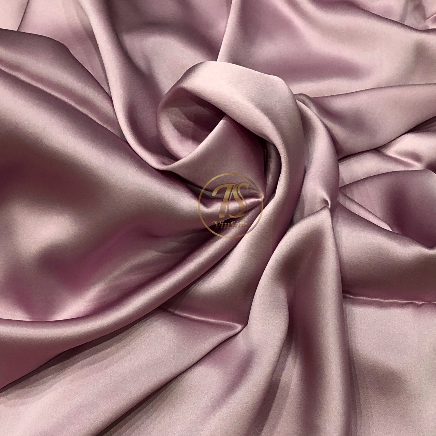 100% PURE MULBERRY SILK fabric by the yard – Satin silk fabric - Pink silk fabric – 19mm - Organic fiber - Wedding dress - Gift for women - Personalized gift