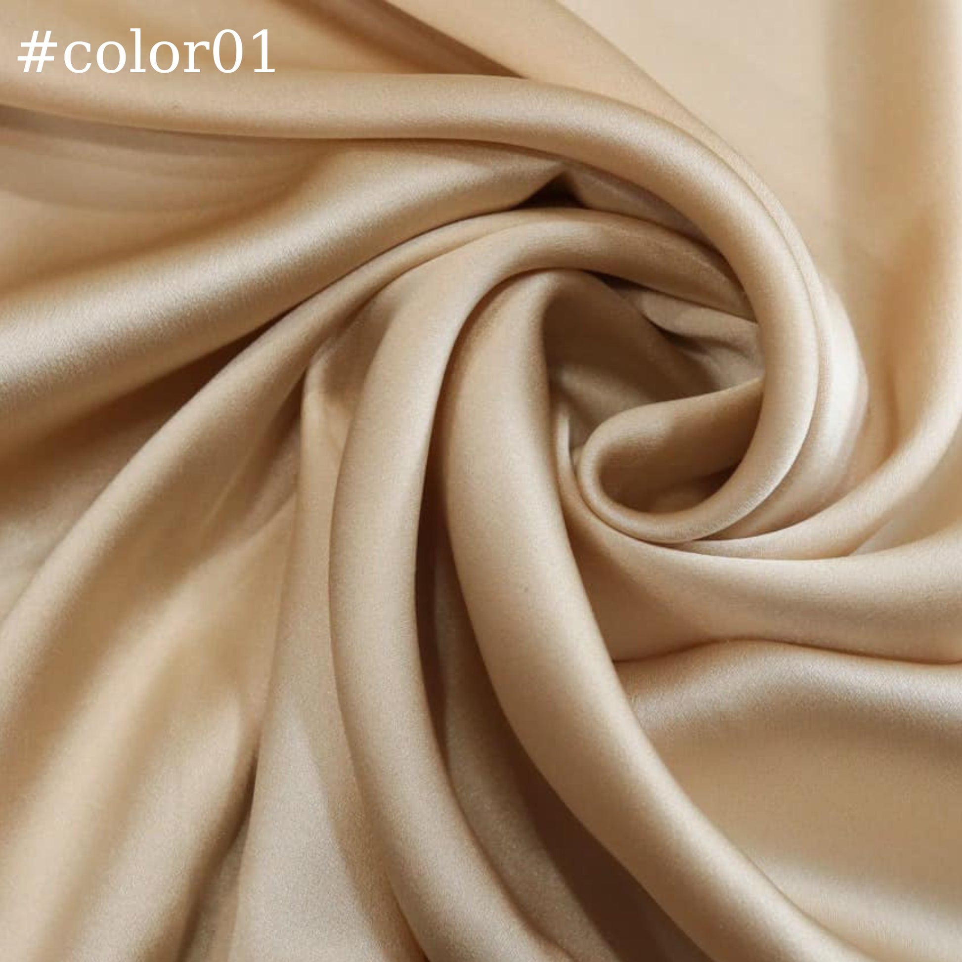 silk dress fabric 100% PURE MULBERRY SILK fabric by the yard – Satin silk fabric – 19mm - Red, Orange, Gray silk - Gift for women