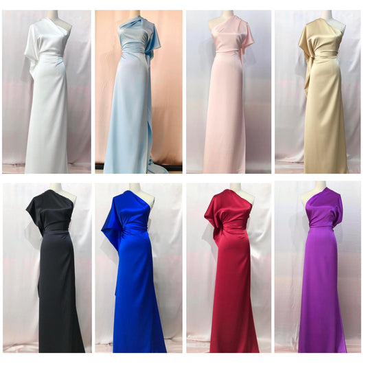 100% PURE MULBERRY SILK fabric by the yard – Satin silk fabric – 19mm - Organic fiber - Wedding dress - Gift for women - Silk for sewing