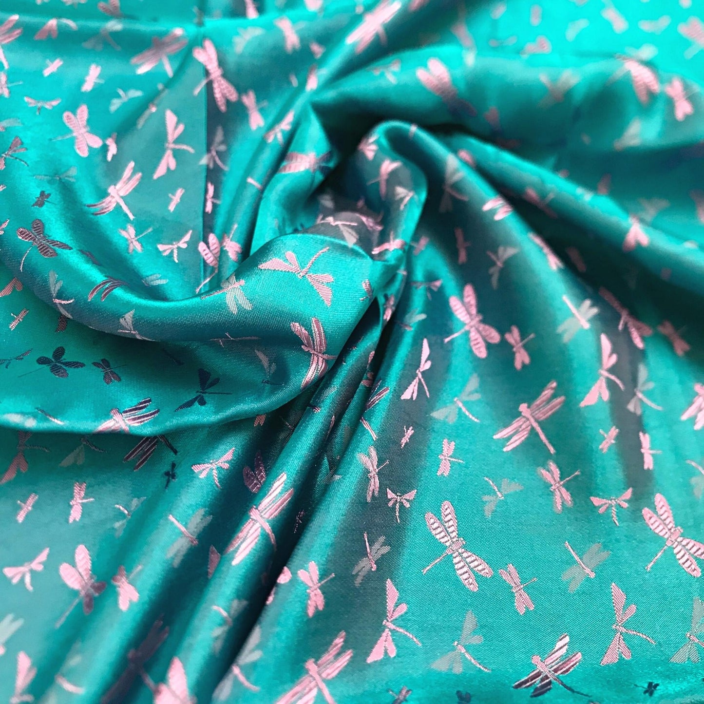 PATTERN MULBERRY SILK fabric by the yard - Handmade fabric – Dress making – Silk for sewing - Gift for women - Sewing clothes