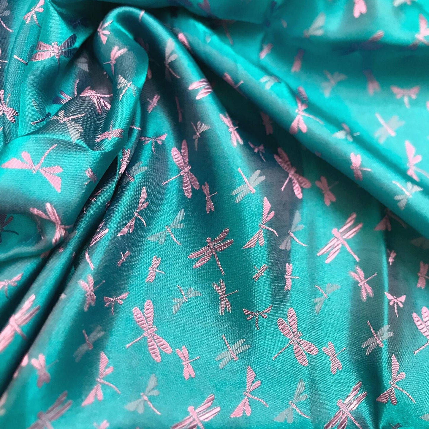 PATTERN MULBERRY SILK fabric by the yard - Handmade fabric – Dress making – Silk for sewing - Gift for women - Sewing clothes