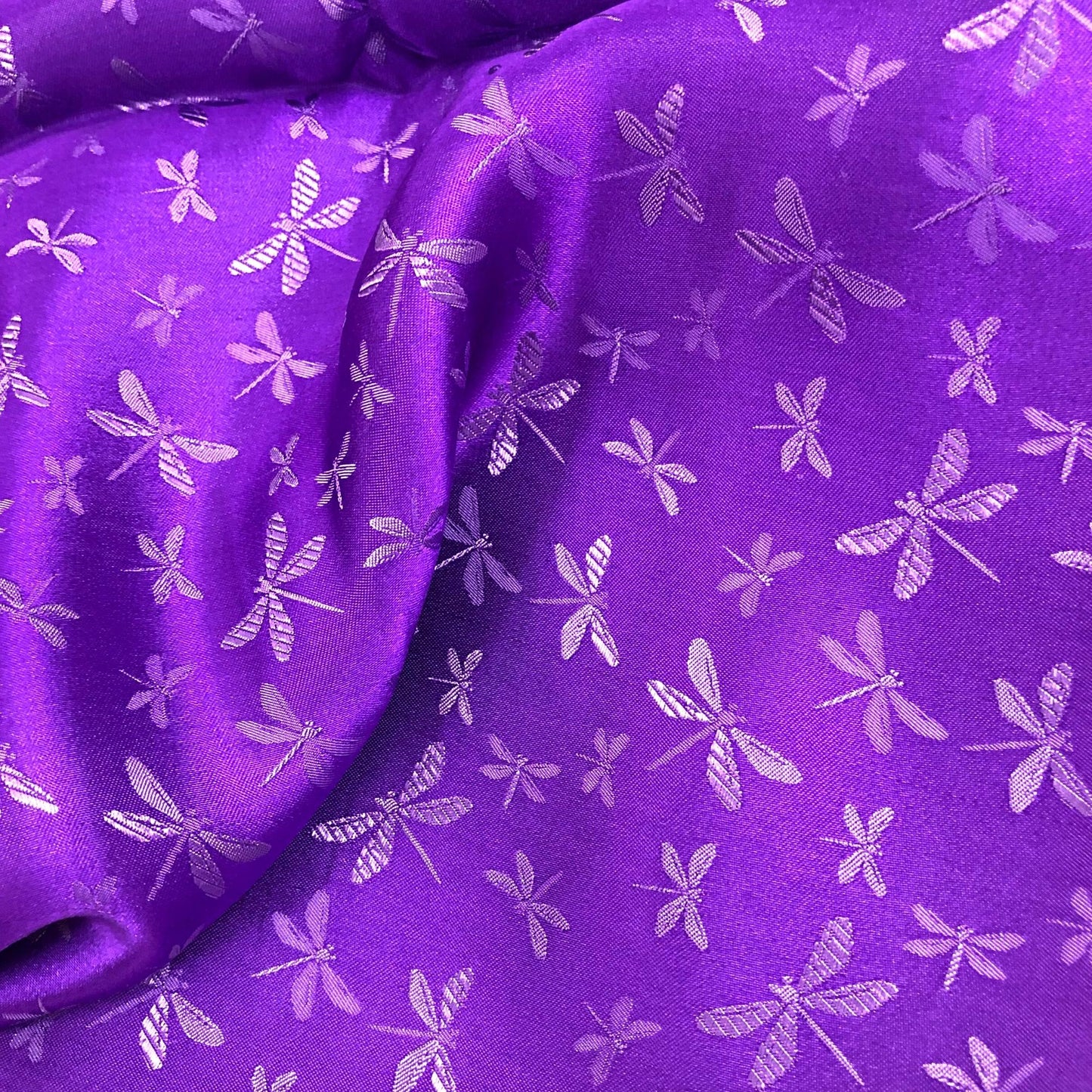 PATTERN MULBERRY SILK fabric by the yard - Purple silk fabric - Handmade fabric – Dress making – Silk for sewing - Gift for women