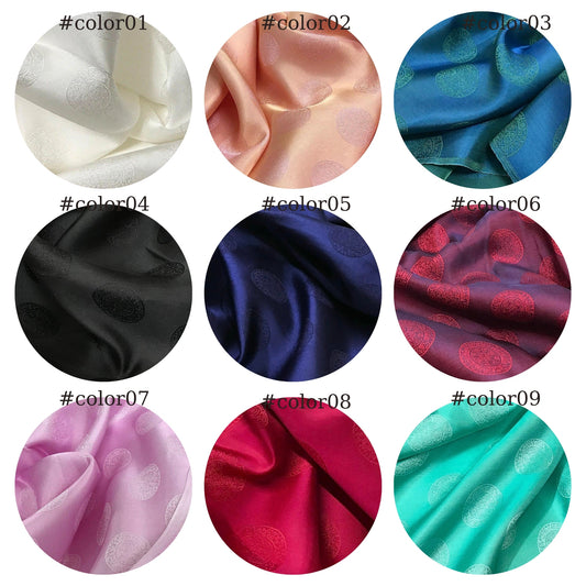 PATTERN MULBERRY SILK fabric by the yard - Handmade silk – Dress making – Silk for sewing - Sewing clothes