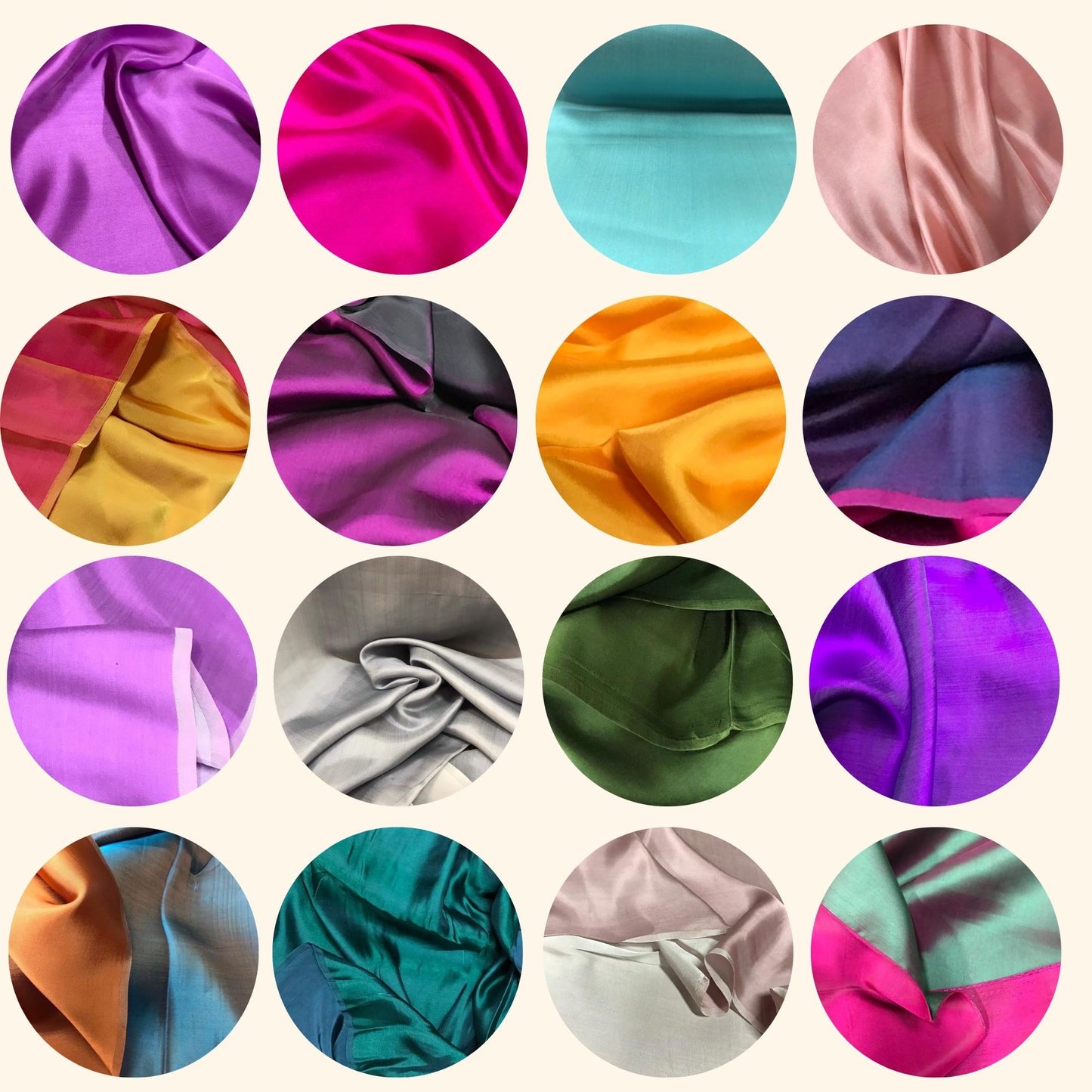 PURE MULBERRY SILK fabric by the yard – Satin silk fabric – 19mm - Organic fiber - Silk apparel fabric - Gift for women