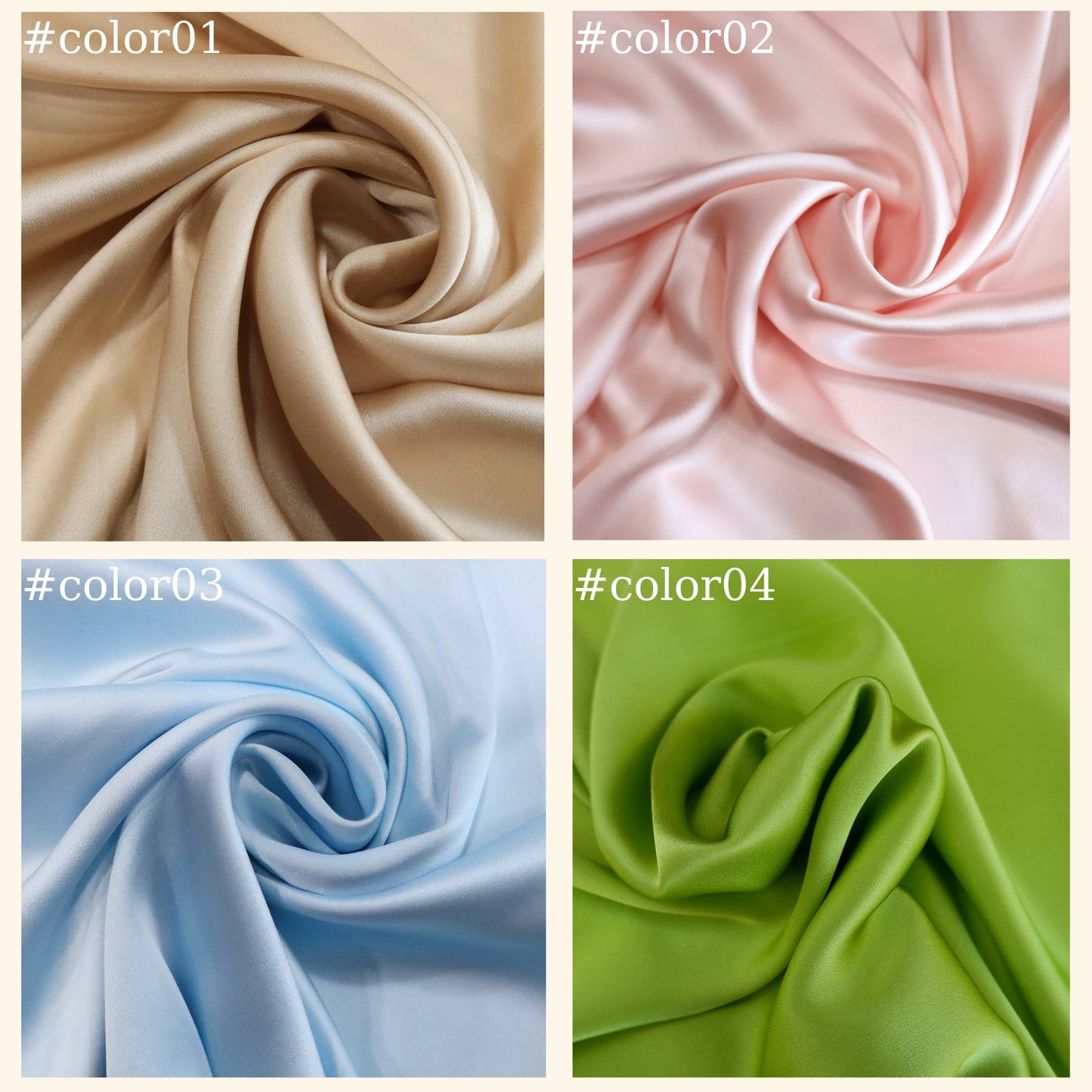 100% Mulberry Silk Satin Fabric - Dress making - Gift for women - Silk apparel fabric - Sewing clothes